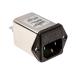 IEC фильтр мужской IEC стандарт IEC / EN 60939 panel крепление 5x20mm 2A 250 V ac