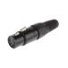 XLR коннектор женский 5 высшее распорка кабель крепление серебряный ...RS Pro 457-881 (63-6653-88)