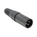 XLR коннектор мужской 3 высшее распорка кабель крепление RS Pro 457-960 (63-6653-94)