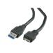 USB кабель 150mm USB 3.0 мужской USB A - мужской микро USB 3.0 B (63-6788-76)