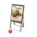  постер для подставка табличка A2 одна сторона черный tokiwa ..PSSK-A2KB (63-7247-86)