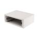 Off white Al mettec case,230x180x85mm METCASE M5723107 (63-7424-21)
