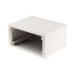 Off white Al mettec case,230x180x120mm METCASE M5723207 (63-7424-26)
