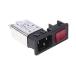 IEC фильтр мужской IEC стандарт C14 зажим in None плавкий предохранитель 6A 250 V ac (63-7428-28)