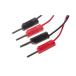  тест Lead линия 15V чёрный красный 50cm RS Pro 273-9413 (63-7461-34)