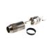 RCA штекер мужской никель серебряный ...1 пакет 5 штук RS Pro 484-9304 (63-7578-63)