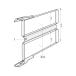 nVent - держатель адаптер 220mm x 6U Schroff 20800168 (63-8105-27)