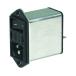 IEC фильтр мужской IEC стандарт C14 panel крепление 8A 250 V ac 1 коробка 20 штук (63-8328-44)