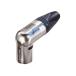 XLR коннектор мужской 4 высшее свет угол кабель крепление серебряный ...Neutrik Neutrik NC4MRX (64-0312-69)