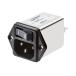 IEC Inlet filter 2-pole switched 1A Schaffner FN9264-1-06 (64-0589-53)