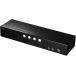HDMI�б� �ѥ�����ư���ش� 4��1 ����掠�ץ饤 SW-KVM4HHC (64-0905-90)