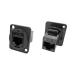XLR коннектор женский распорка XLR и т.п. класс. panel установка RS Pro 874-1226 (64-1701-21)