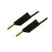  тест Lead линия 30 V ac 60 V dc чёрный 25cm (64-1758-44)