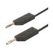  тест Lead линия 30 V ac 60 V dc чёрный 25cm (64-1758-90)
