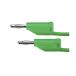 4 mm коннектор тест Lead 33 V ac 70 V dc зеленый 1000mm (64-2829-82)