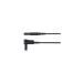 4 mm коннектор тест Lead 1kV чёрный 500mm (64-2830-25)