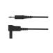 4 mm коннектор тест Lead 30 V ac 60 V dc чёрный 2000mm (64-2833-24)