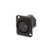 XLR коннектор женский 3 высшее panel крепление серебряный ...Roxburgh EMC 718-0301 (64-2888-14)