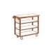  из дерева сервис Wagon 900×450×H870mm Kanazawa машина SA-67E (64-5195-69)