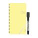  Note type белая доска nu board LIGHT желтый 113×204mm. документ печать NULT01YW04 (64-8626-94)