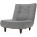�n�C�o�b�N�\�t�@ LULU-1p �^�X�N�O���[ ��l�|�� �Z���^�� A327p-587GRY (64-9375-76)