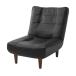 �n�C�o�b�N�\�t�@ LULU-1p PVC�u���b�N ��l�|�� �Z���^�� A327p-597BK (64-9375-79)