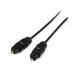 4.5m Toslink оптический цифровой прямоугольник S/PDIF аудио кабель StarTech.com THINTOS15 (65-1898-80)