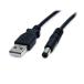 USB - 5V DC�d�������P�[�u�� 2m DC�v���O �O�a5.5m/���a2.1mm  (65-1898-96)