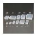 140x375x127mm детали tray накладывающийся type / прозрачный EA661EA-21 (65-3887-97)