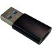 USB Type A to C �Ѵ������ץ� �֥�å� �ȥ饤�ᥤ�� TR-UAC001-BK (67-4921-47)