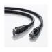  категория 6A.. линия LANke- blue black 1m Sanwa Supply KB-T6AY-01BK (67-9317-30)