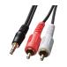  аудио кабель 1m SR промежуток Sanwa Supply KM-A1-10K3 (67-9319-35)