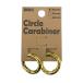 круглый kalabina25mm Gold 1 комплект 2 штук мир . промышленность WMK-020 (68-5384-88)