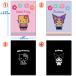  Sanrio герой z мульти- покрытие Hello Kitty / черный mi/ монохромный серии паспорт кейс файл . лекарство блокнот герой 