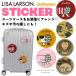  Lisa *la-son чемодан стикер SaGa la вышивка чуть более склеивание модель глаз печать царапина предотвращение царапина .. украшение наклейка герой товары LISA LARSON 7190