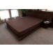  отель стиль атлас полоса покрытие regina bed простыня ( box модель ) двойной размер Brown HS43050-102