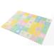 yu knock s коврик из секций обычный .. мозаика коврик 15×15× толщина 1cm 200252 пастель цвет 