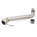 SUZUKI DR650SE средний труба muffler slip-on глушитель 