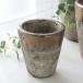  цветочный горшок модный античный цемент рубец s раунд S 9.5cm 3 номер дыра есть посадочная машина горшок салон наружный растение в горшке декоративное растение суккулентное растение . корень Северная Европа дешевый 