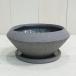  цветочный горшок модный керамика горшок Io nia Circle S 16.5cm 5.5 номер дыра есть поддонник есть посадочная машина горшок салон наружный растение в горшке декоративное растение суккулентное растение . корень 