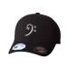 ¹͢ʡFlexfit Hats for Men & Women Music Bass Clef A Embroidery Polyes
