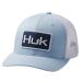 ���¹�͢���ʡ�HUK mens Mesh Trucker Snapback Hat | Anti Glare Fishing Hat, Blu