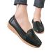 ���¹�͢���ʡ�Flats Shoes Women Dressy Comfortable Slip On Loafers Black PU Le