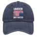 ¹͢ʡadditio Hats Under Distress Dad Hat, Graphic Caps for Women Navy