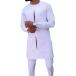 ¹͢ʡPEETITI Men's 2 Piece Set Dress Shirt with Pants,African Dashiki