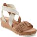 ¹͢ʡEasy Spirit Women's Lorena Wedge Sandal, Light Natural/Beige, 8
