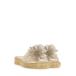 ���¹�͢���ʡ�Jessica Simpson Women's Kerah Flat Sandal, Clear/Champagne, 8