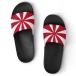 ¹͢ʡRed White Stripe Womens Slide Sandals Non Slip Summer House Slip