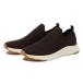 ABC SELECTe- Be si- select KNIT SLIPON вязаный туфли без застежки L0012 CHOCO