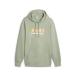 PUMA Puma M SWXP WORLDWIDE HOODIE TR тренировочный тянуть over 622646 54GREEN FOG